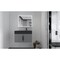 Castello Usa Amazon 30-inch Gray Right Vanity Set with Black Top and Black Handles CB-MC-30G-BL-2056R-BL - alternate 7